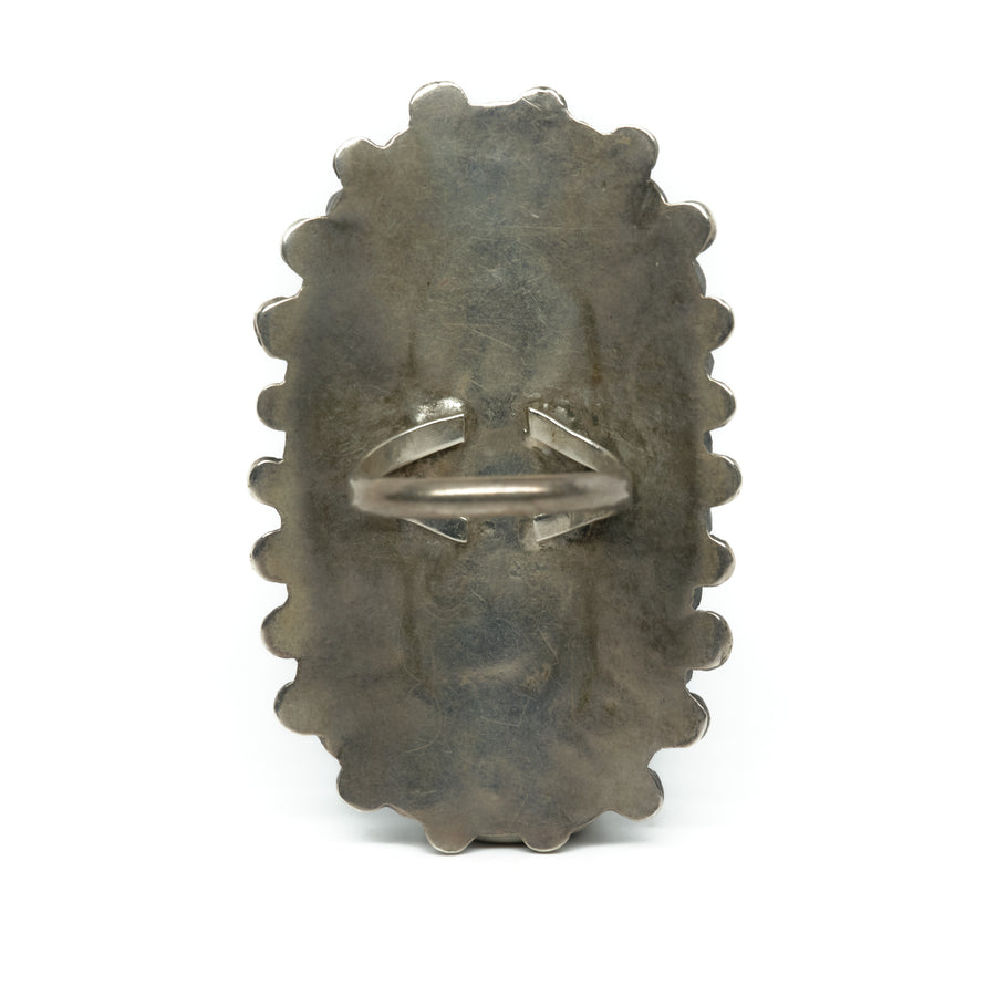 1950s ZUNI CLUSTER RING