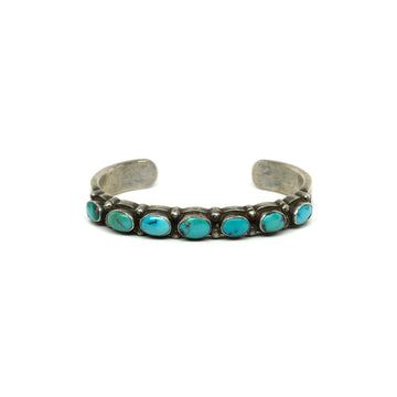 1920s SCALLOPED INGOT ROW CUFF